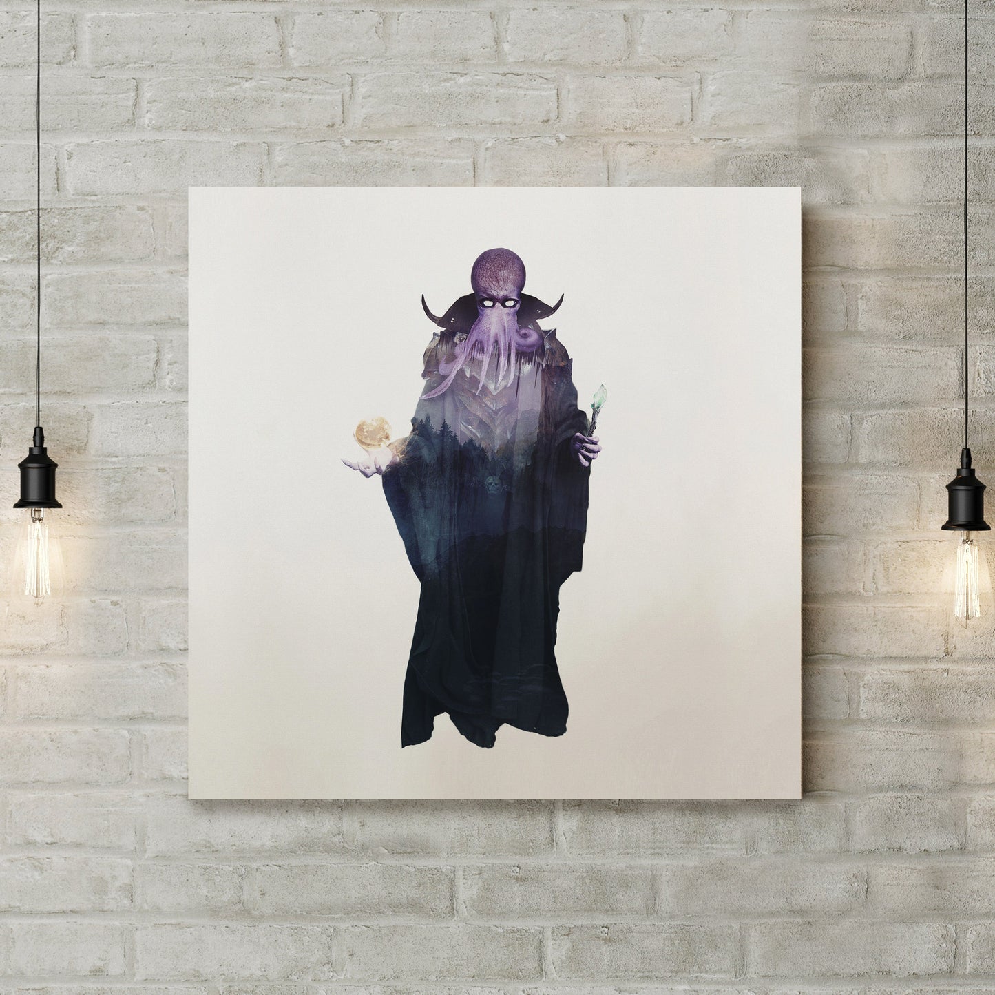 Mind Flayer / Illithid D&D Canvas Artwork