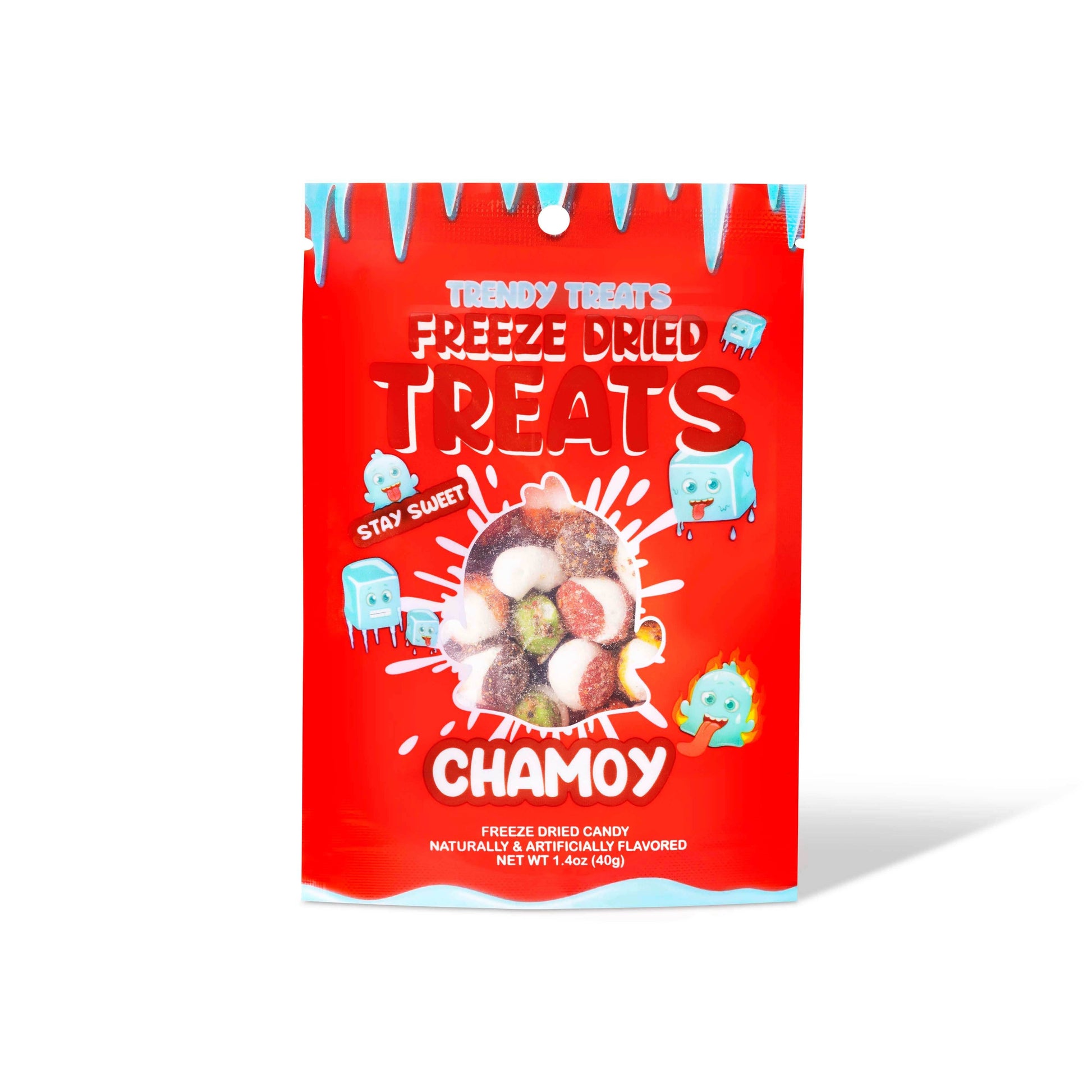 Trendy Treats Rainbow Candy Freeze Dried Chamoy Flavor - Mini - 40g