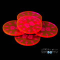 Mini Smoke Template Pack (5pc) - Fluorescent Red