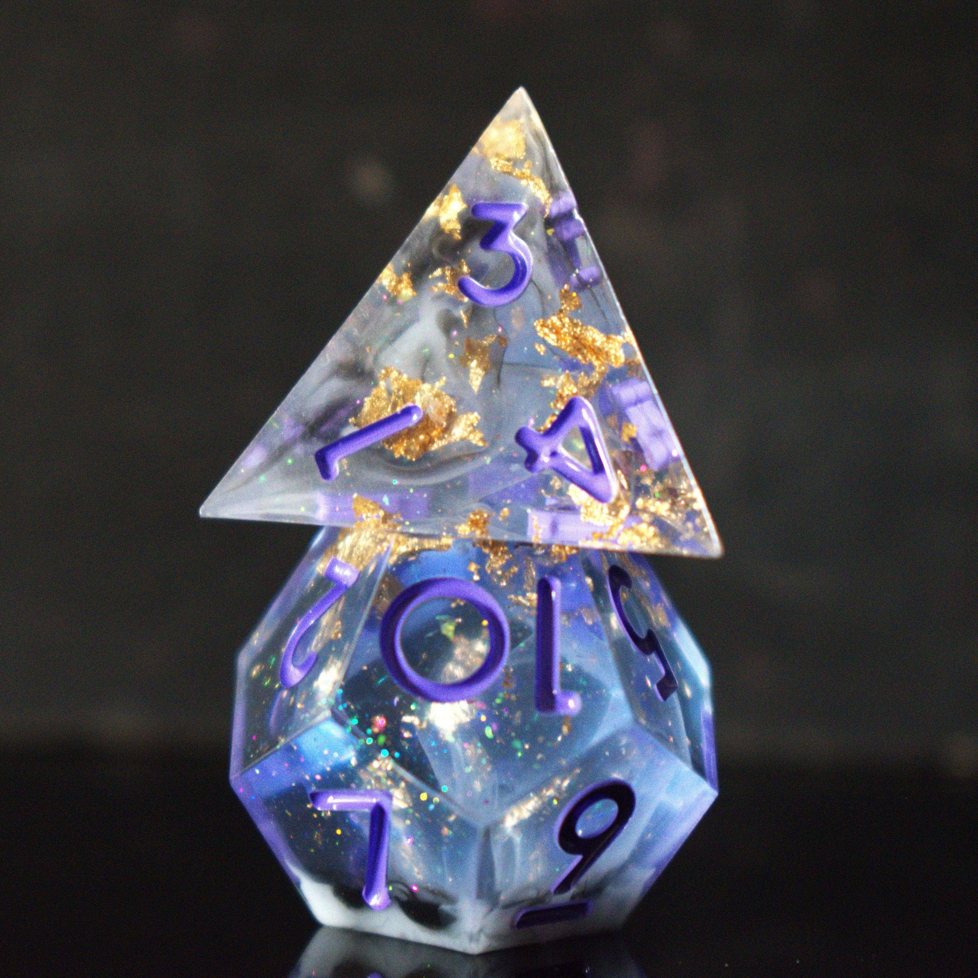 Mirage Arcane Sharp-Edged Resin Dice Set 'PRE-ORDER | SPRING EVENT DEAL' - 