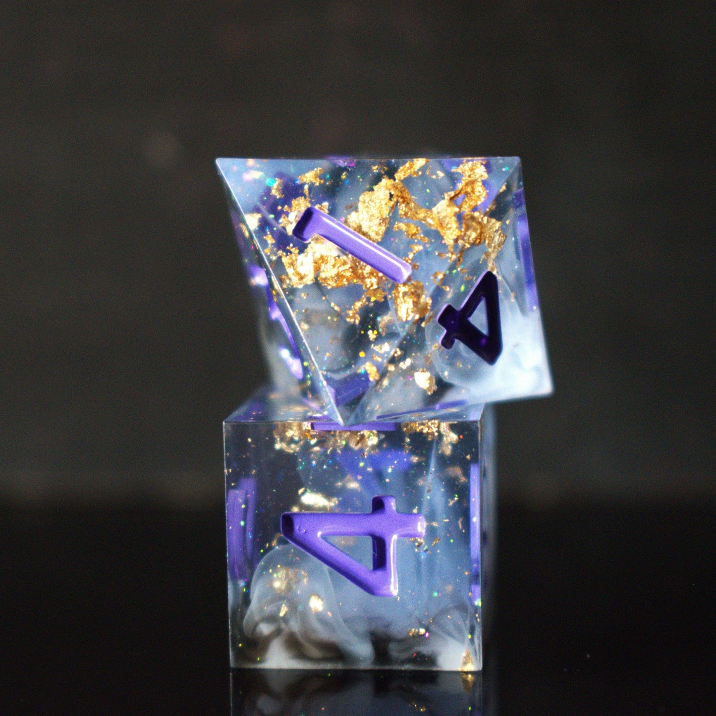 Mirage Arcane Sharp-Edged Resin Dice Set 'PRE-ORDER | SPRING EVENT DEAL' - 
