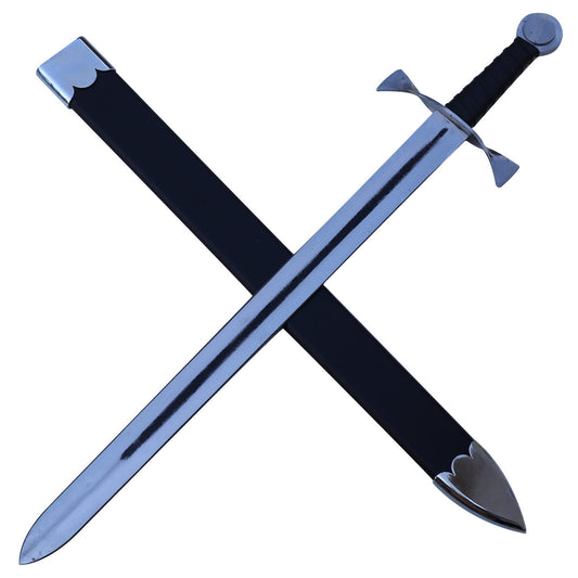 Mirrored Illusion Medieval Dual Tone Sword-0