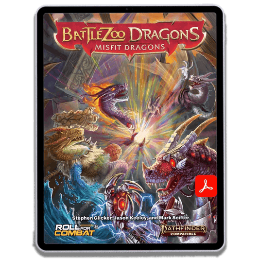 Battlezoo Dragons: Misfit Dragons PDF - Pathfinder 2nd Edition / PDF Only