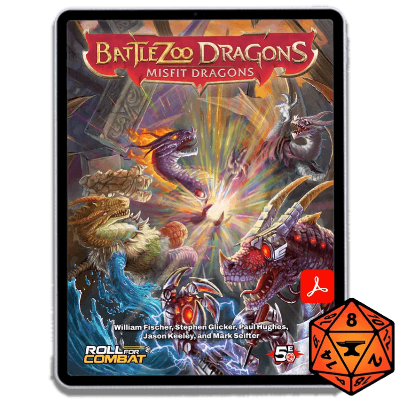 Battlezoo Dragons: Misfit Dragons PDF - D&D 5th Edition / PDF & Foundry VTT Module
