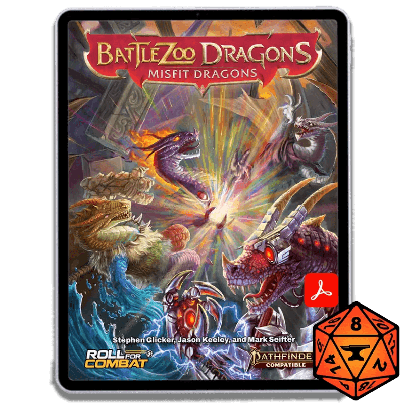 Battlezoo Dragons: Misfit Dragons for Foundry VTT - Pathfinder 2nd Edition / PDF & Foundry VTT Module