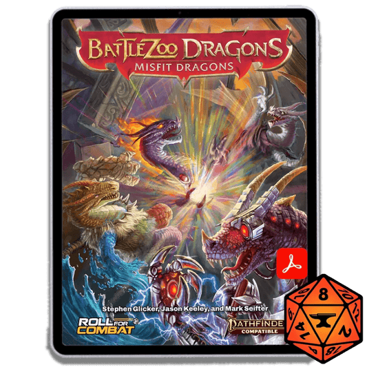 Battlezoo Dragons: Misfit Dragons for Foundry VTT - Pathfinder 2nd Edition / PDF & Foundry VTT Module
