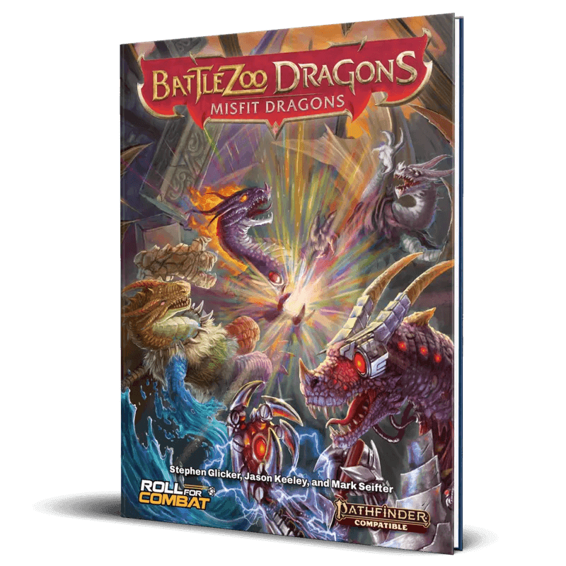 Battlezoo Dragons: Misfit Dragons PDF - Pathfinder 2nd Edition / Hardcover & PDF