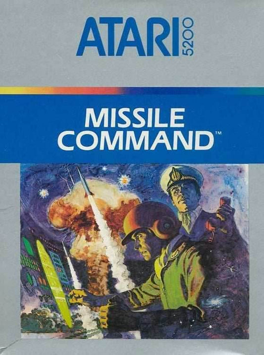 Missile Command (Atari 5200) - Game Manual Only