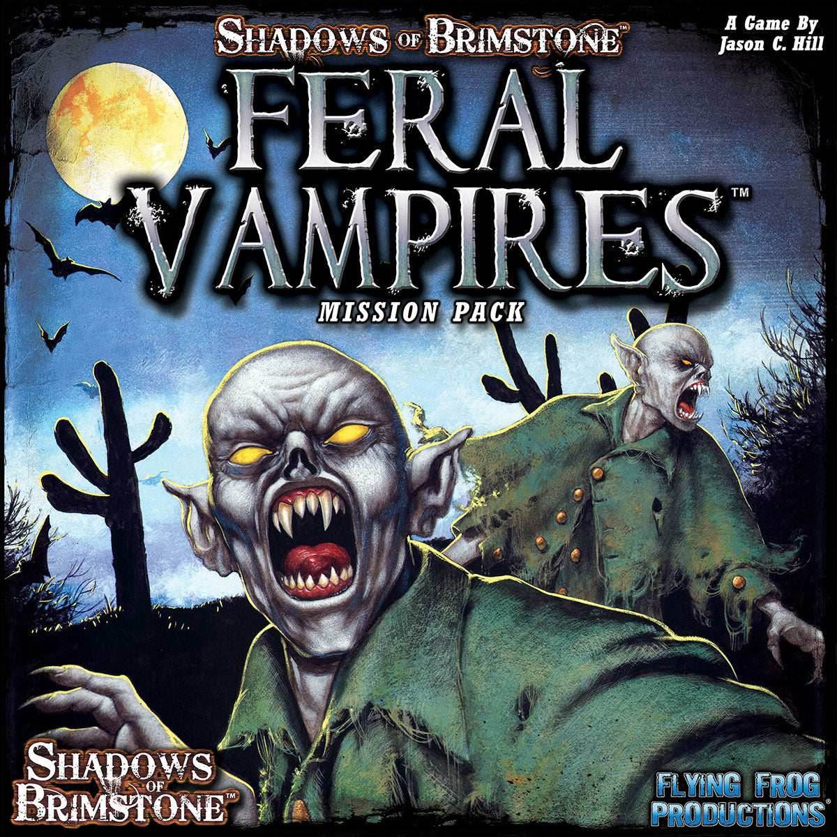 Shadows of Brimstone: Feral Vampires Mission Pack - 