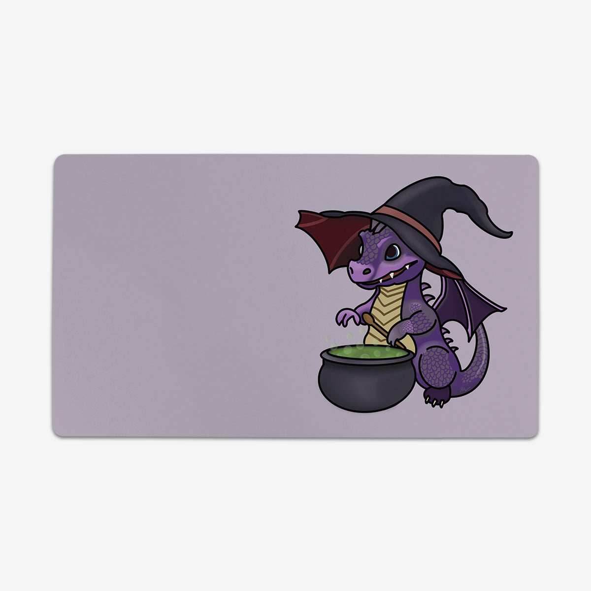 Little Dragon Witch Playmat - Standard Playmat / Purple / Plain
