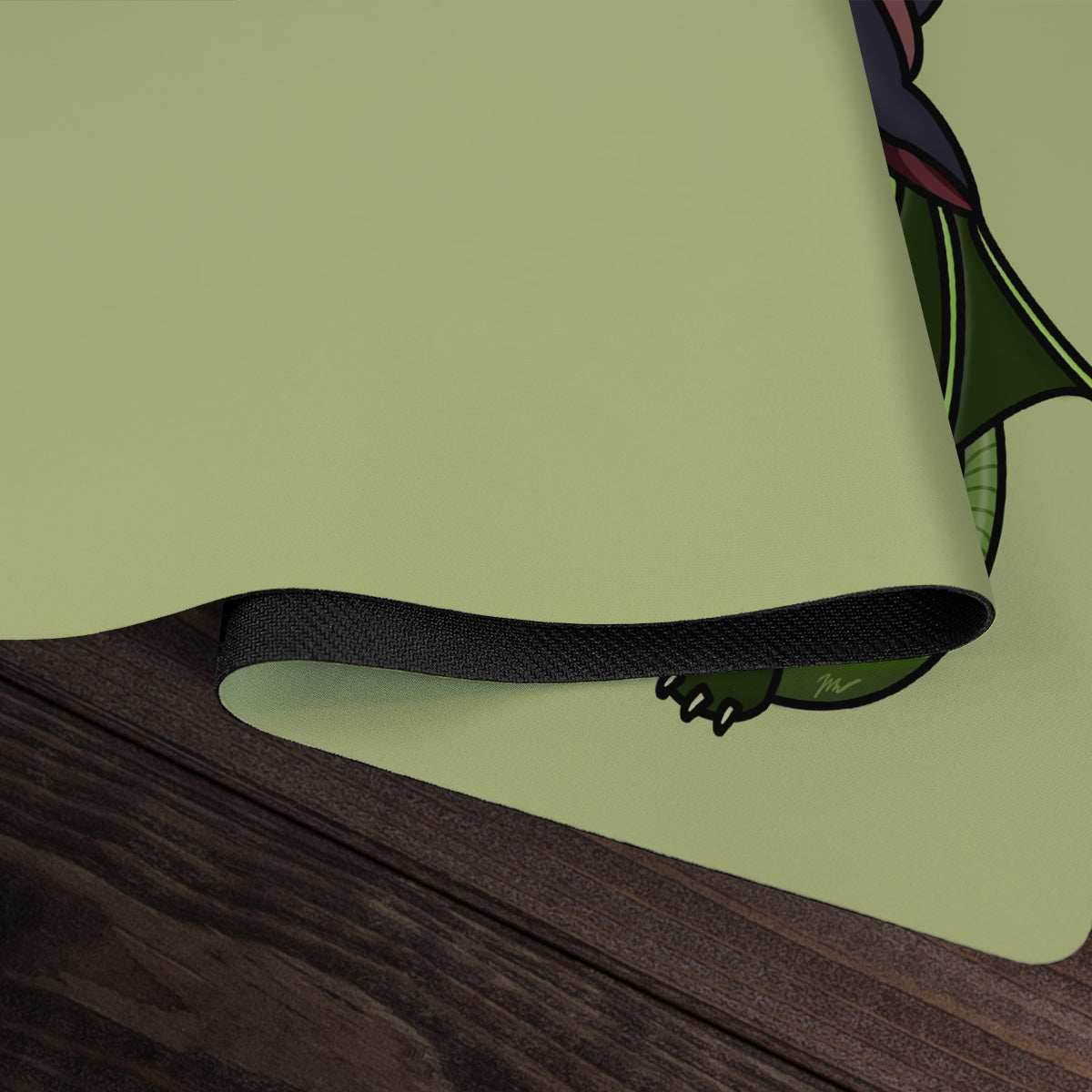 Little Dragon Witch Playmat - Standard Playmat / Blue / Plain