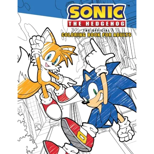 Sonic the Hedgehog: The Official Adult Coloring Book