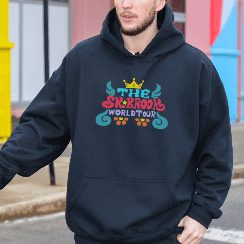 Brook Soul King Tour Premium Anime Hoodie - Black / S