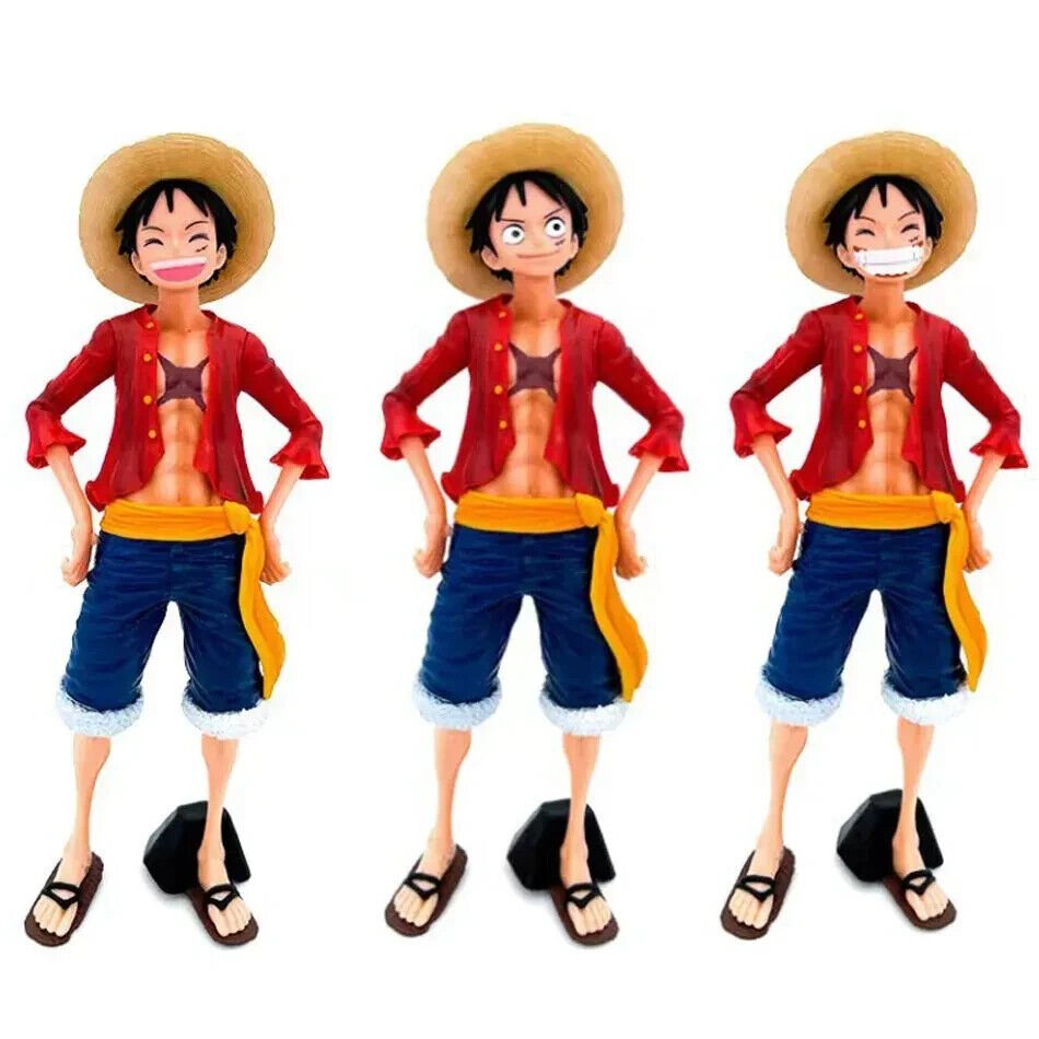 Monkey D. Luffy Anime Figurines, Strawhat Pirates Gomu Gomu No Mi One Piece Figures
