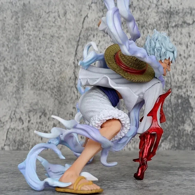 Monkey D. Luffy One Piece Figurines, Gear 5 Nika Sun God One Piece Anime Figure