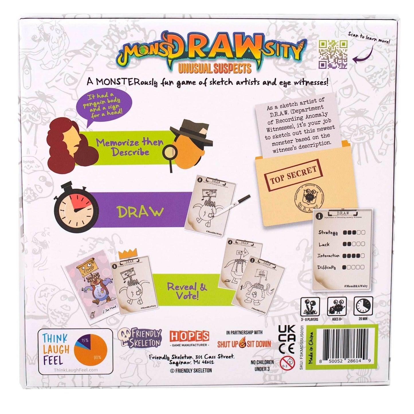 MonsDRAWsity: Unusual Suspects - 