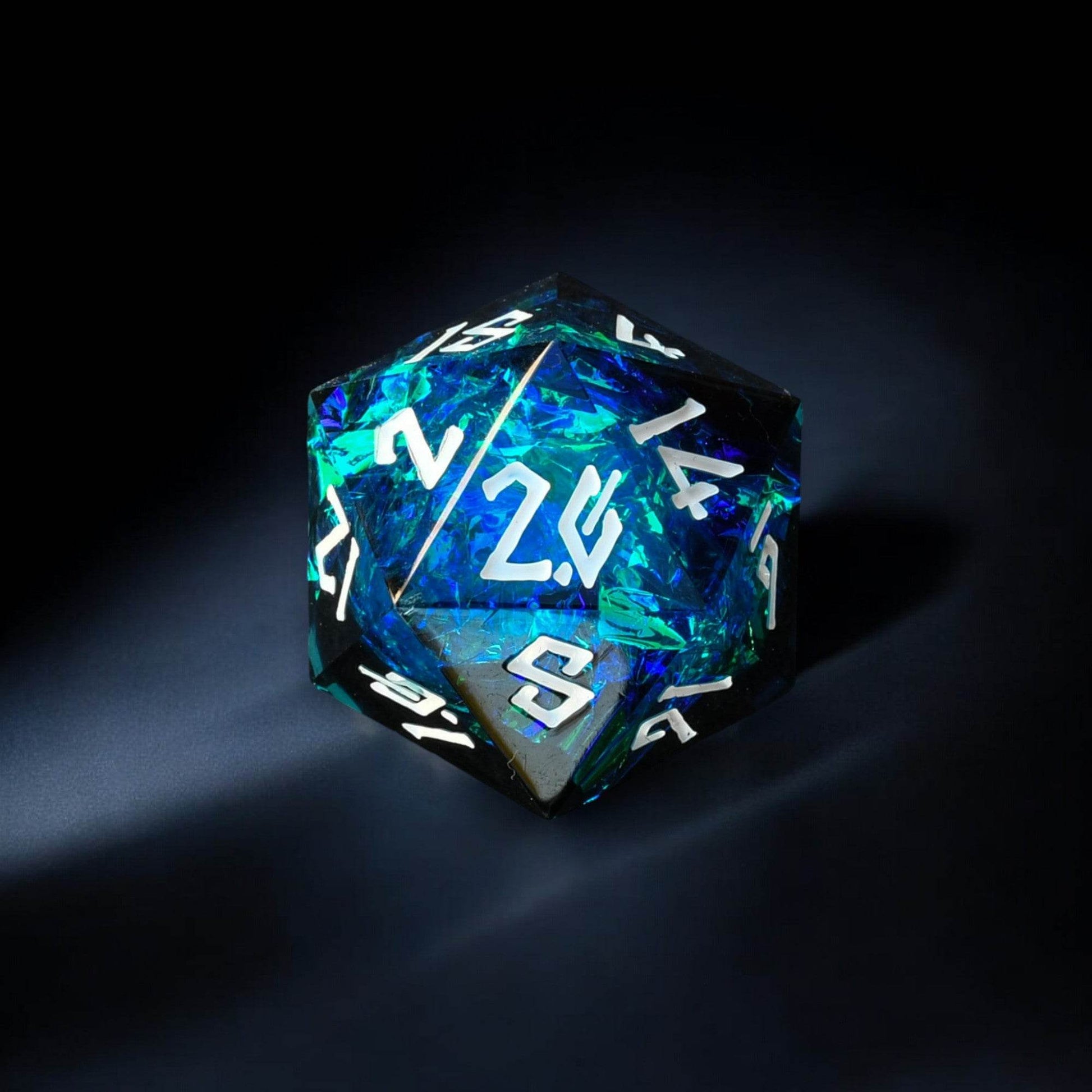 Moonbeam Resin 30mm D20 'PRE-ORDER | SPRING EVENT DEAL' - 
