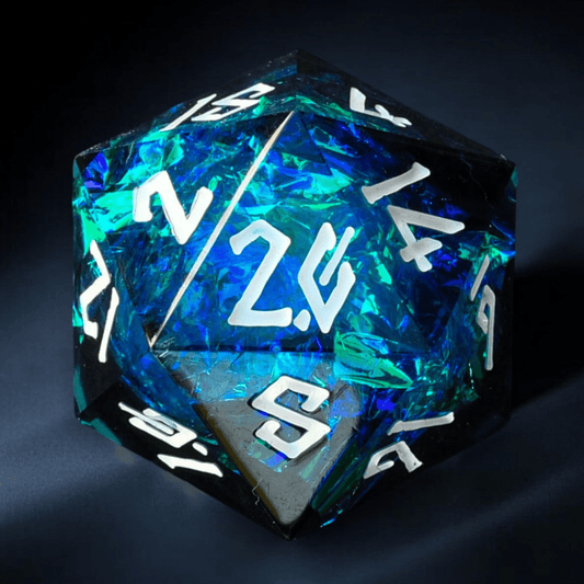 Moonbeam Resin 30mm D20 'PRE-ORDER | SPRING EVENT DEAL' - 