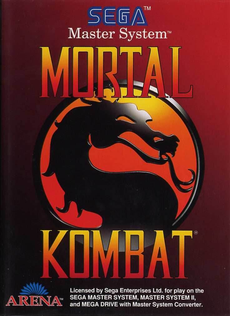 Mortal Kombat (Sega Master System) - Game Manual Only