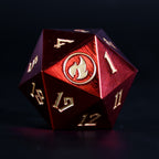 Mountain Mana Spindown Metal D20