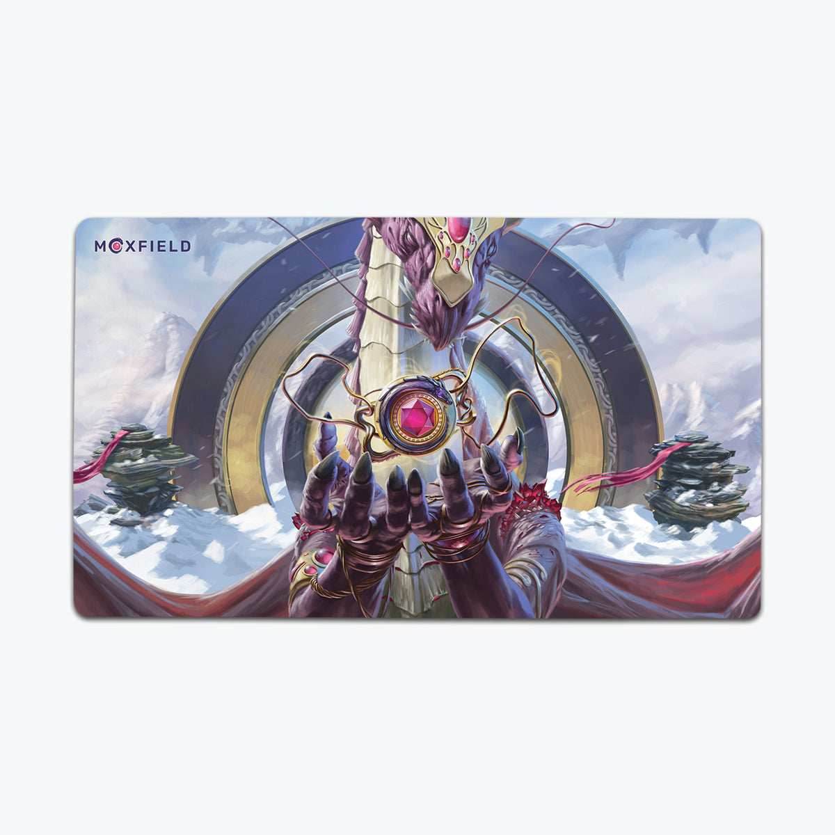 The Moxfield Dragon Playmat - Standard Playmat / Plain