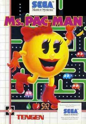 Ms Pac-Man (Sega Master System) - Game Manual Only