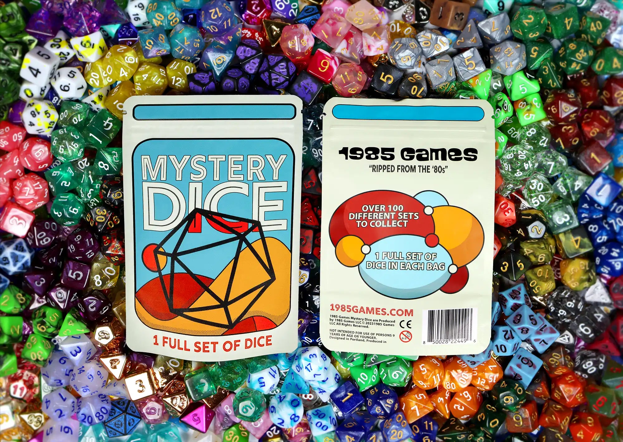 Mystery Dice Set – Handpacked in Portland, 100's of different dice!