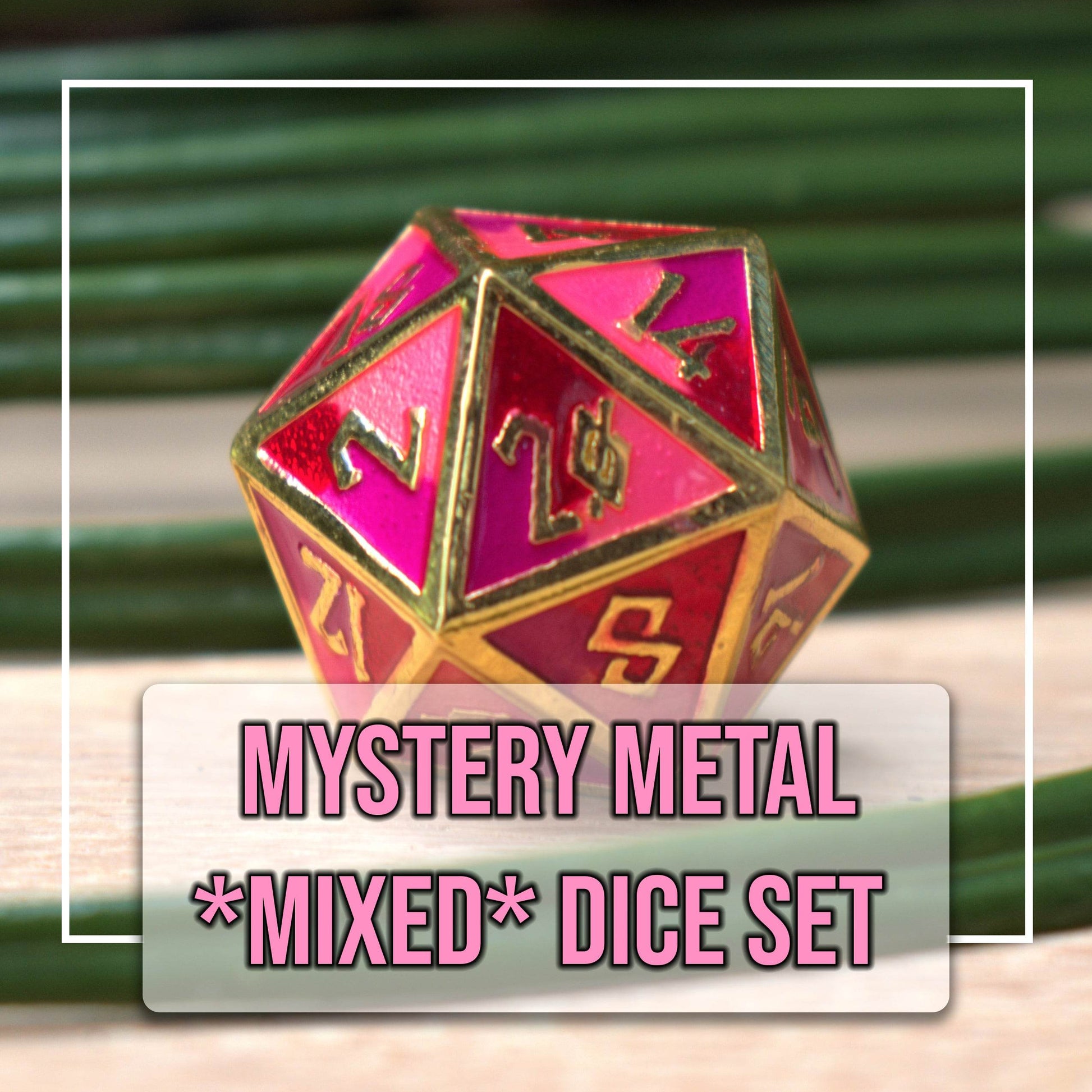 Mystery Metal *Mixed* Dice Set - 
