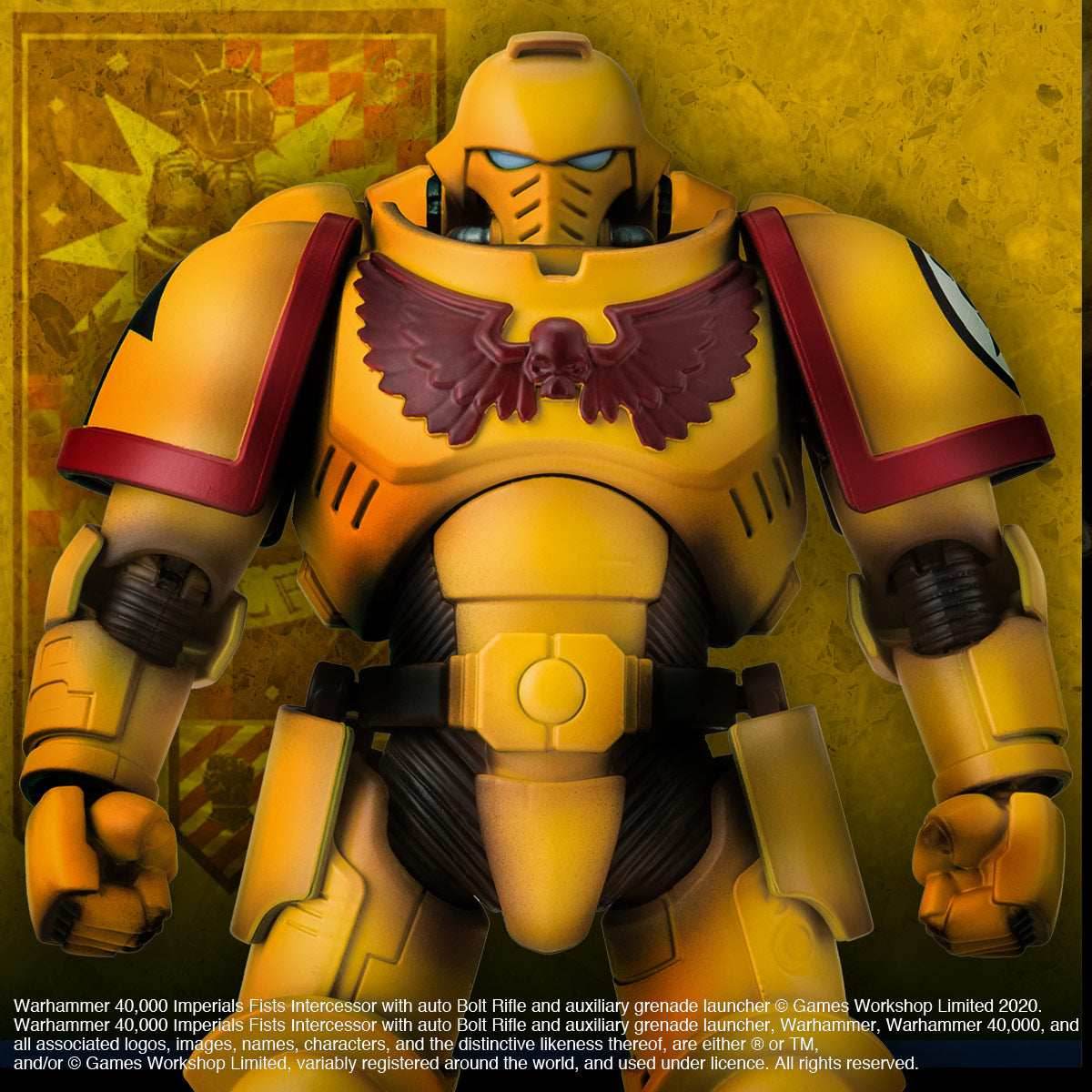 Warhammer 40K: Imperial Fists Intercessor - 