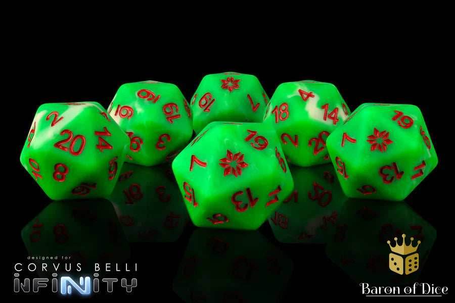 INFINITY: NON-ALIGNED ARMIES (NA2), DICE SET - 