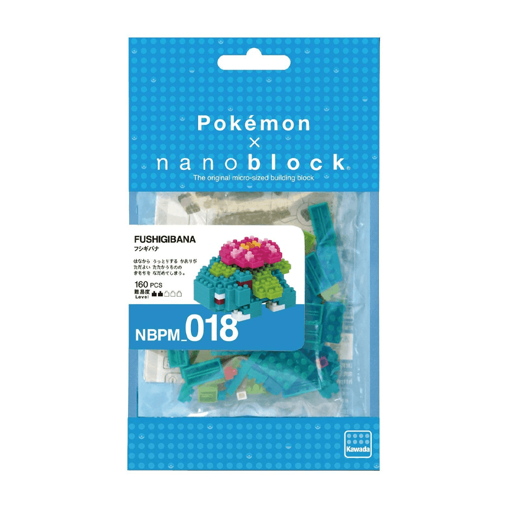 Nanoblock: Pokémon Series - Venusaur - 