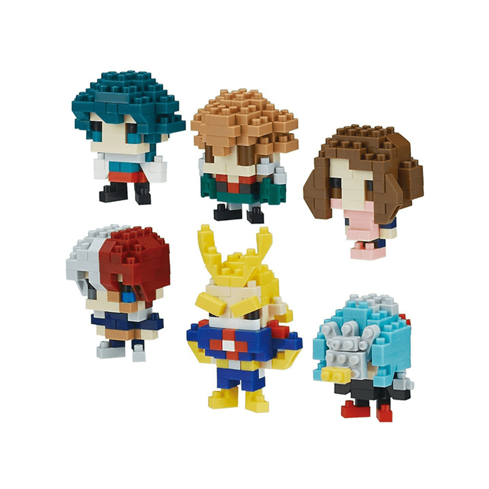 Nanoblock: Mininano Series: My Hero Academia Vol. 1 Box of 6 - 