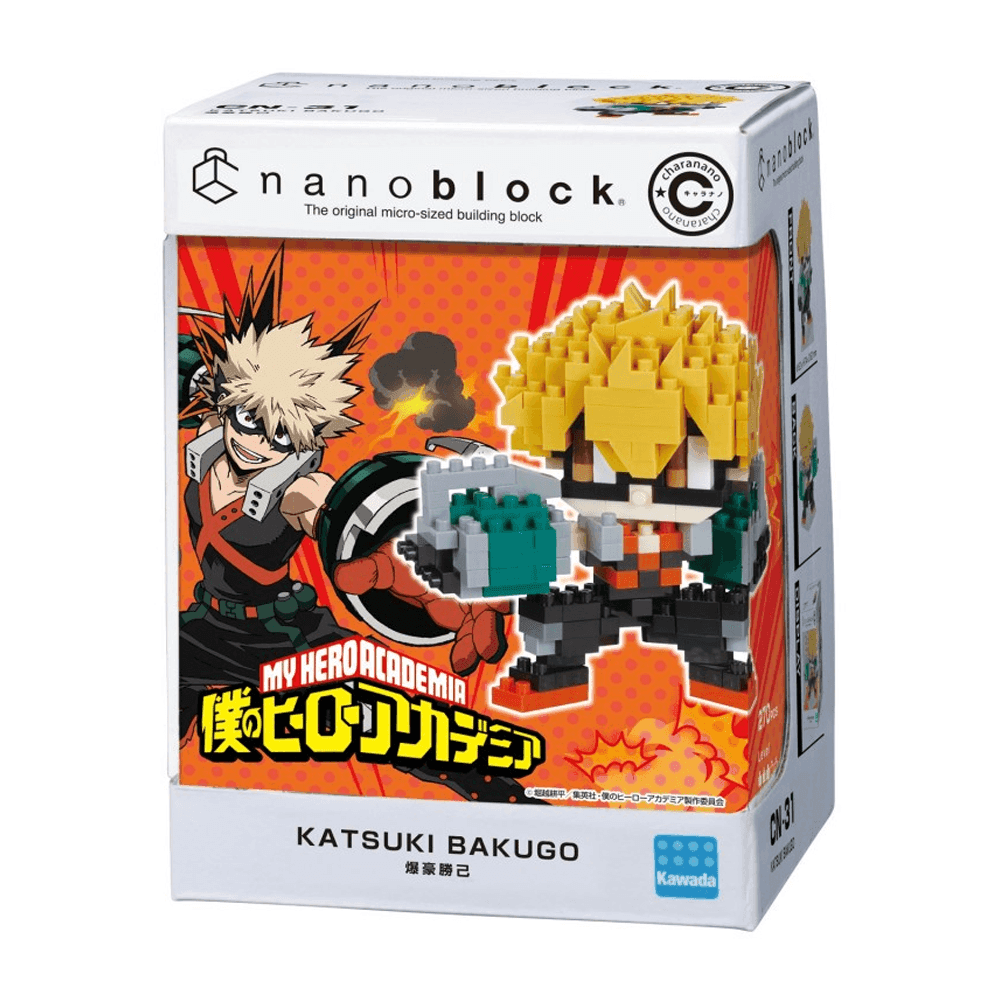 Nanoblock Charanano Series: My Hero Academia - Katsuki Bakugo - 