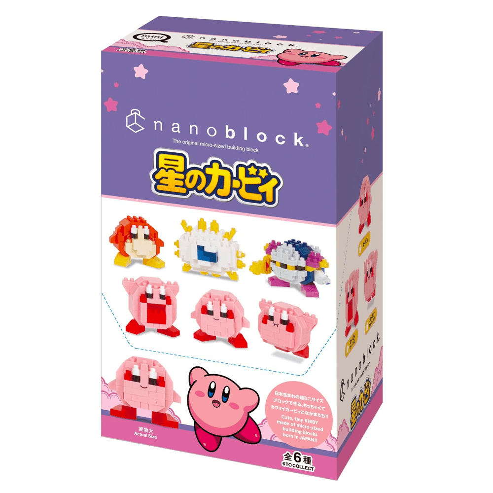 Nanoblock: Mininano Series: Kirby Box of 6 - 