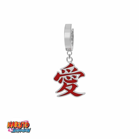 Naruto™ Gaara Earring - Chrome / Single