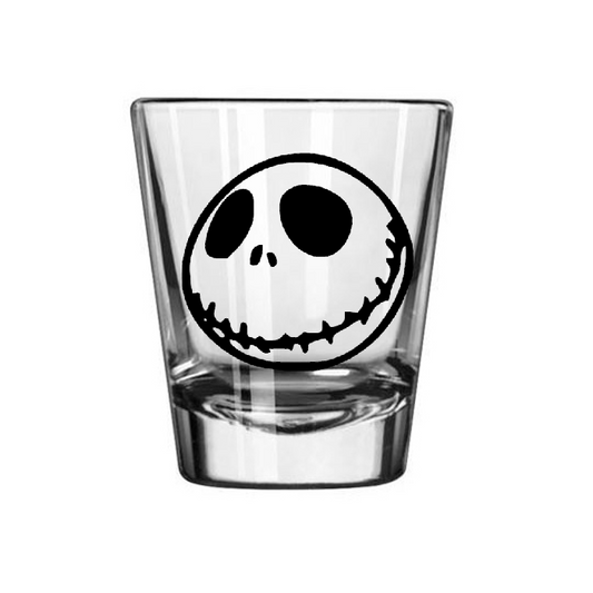 Jack Skellington Nightmare Before Christmas Shot Glass Barware Horror Halloween Metaphysical