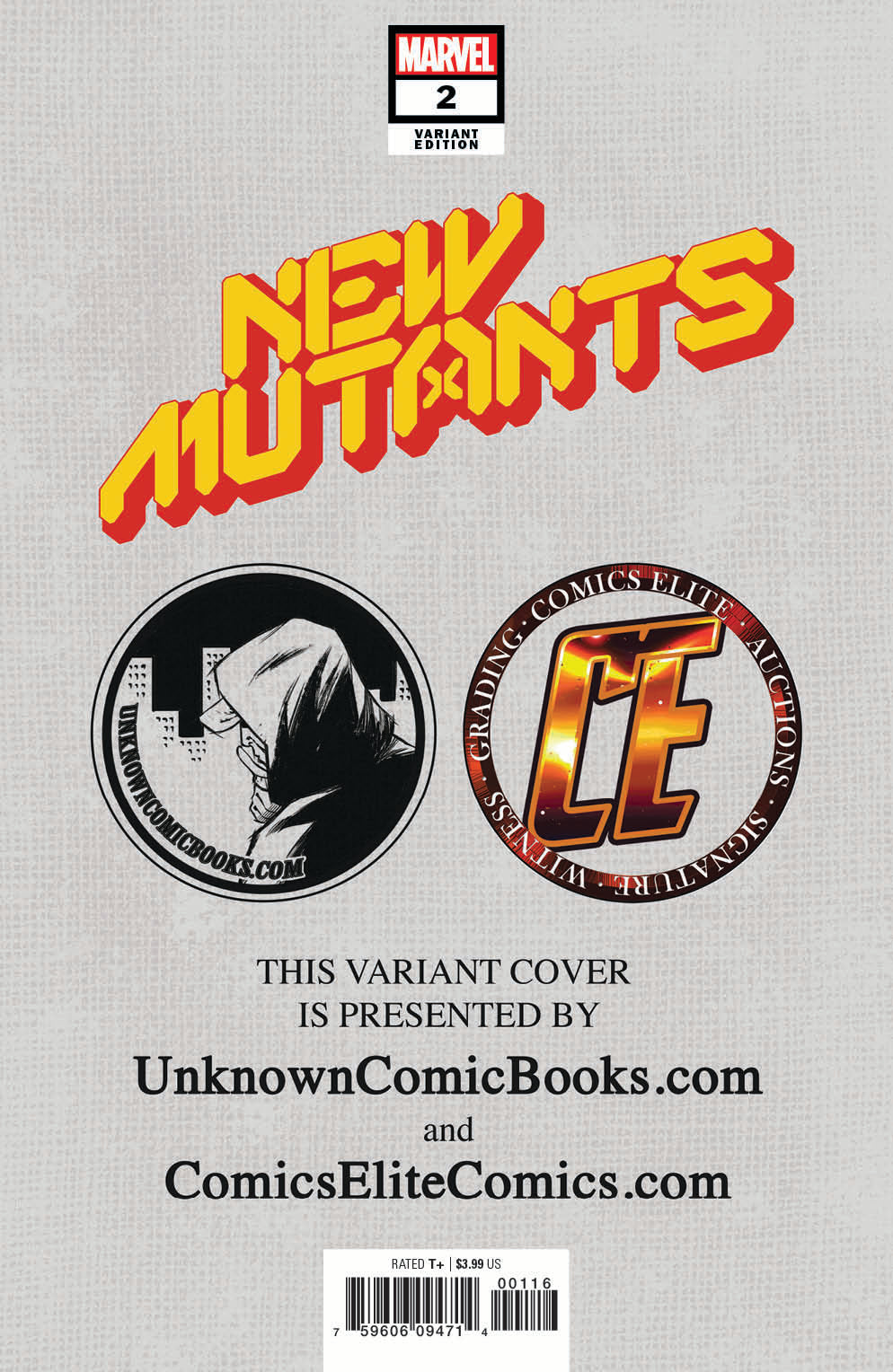 NEW MUTANTS #2 MICO SUAYAN EXCLUSIVE VAR DX (11/27/2019)