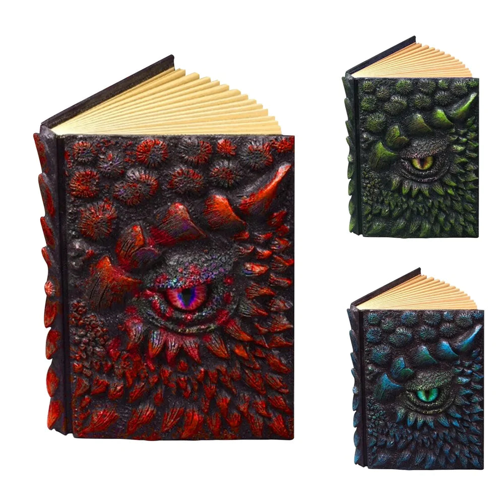 3D Dragon Embossed Diary-DungeonDice1