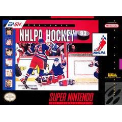 NHLPA Hockey '93 - Super Nintendo