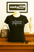 N!KE Ghostface Knife Scream Horror Terror Halloween Graphic Tee Shirt