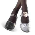 Chocolaticas® Nocturne Women's Mary Jane Flat - 