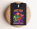 Dance Your Cares Away Neon Graphic Tee - S