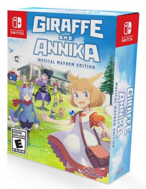 Giraffe and Annika: Musical Mayhem Edition (Nintendo Switch) - Game Manual Only