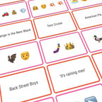 Name the Emoticon Card Game: Pop Culture Edition - 