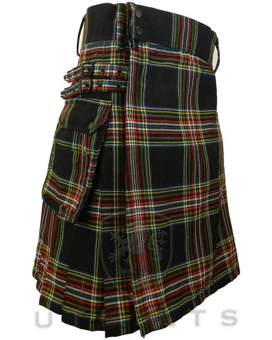 Standard New World Celt Tartan Utility Kilt - 30 / 22
