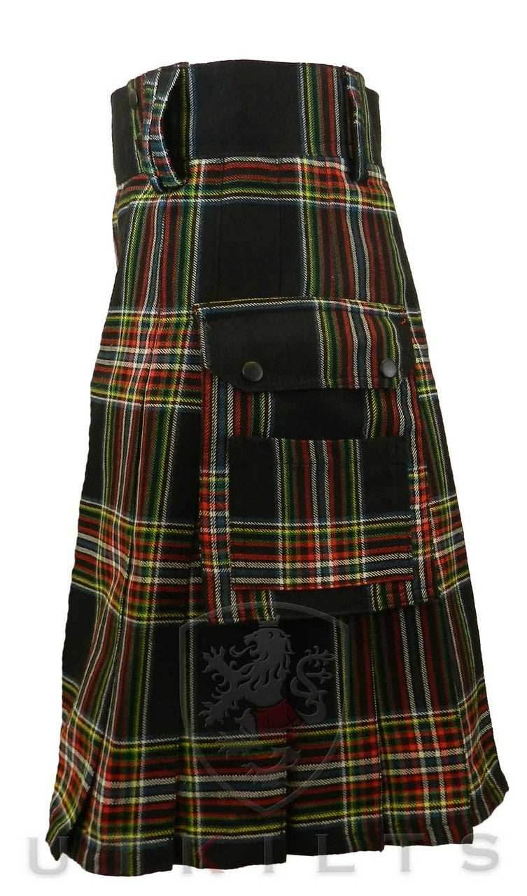 Standard New World Celt Tartan Utility Kilt - 30 / 22