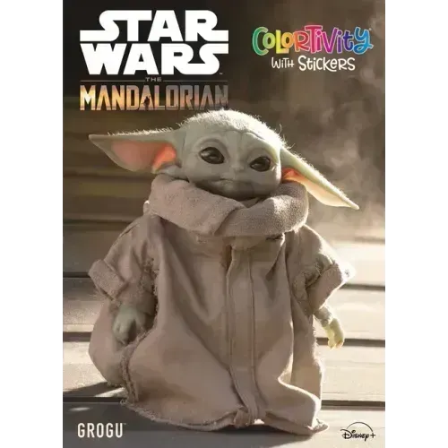 Star Wars the Mandalorian: Grogu: Colortivity with Stickers