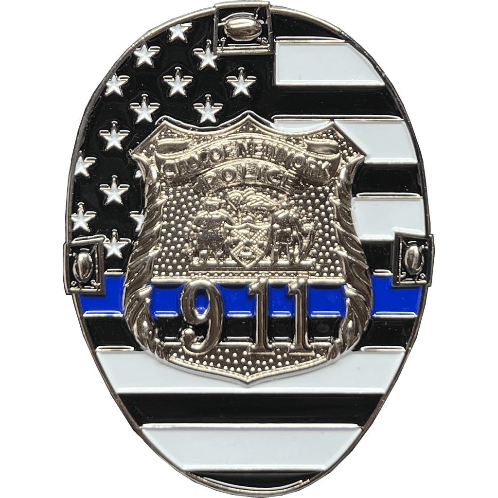 EL11-006 New York City Police Officer Jason Voorhees Challenge Coin Friday the 13th Movie Poster NYPD - 