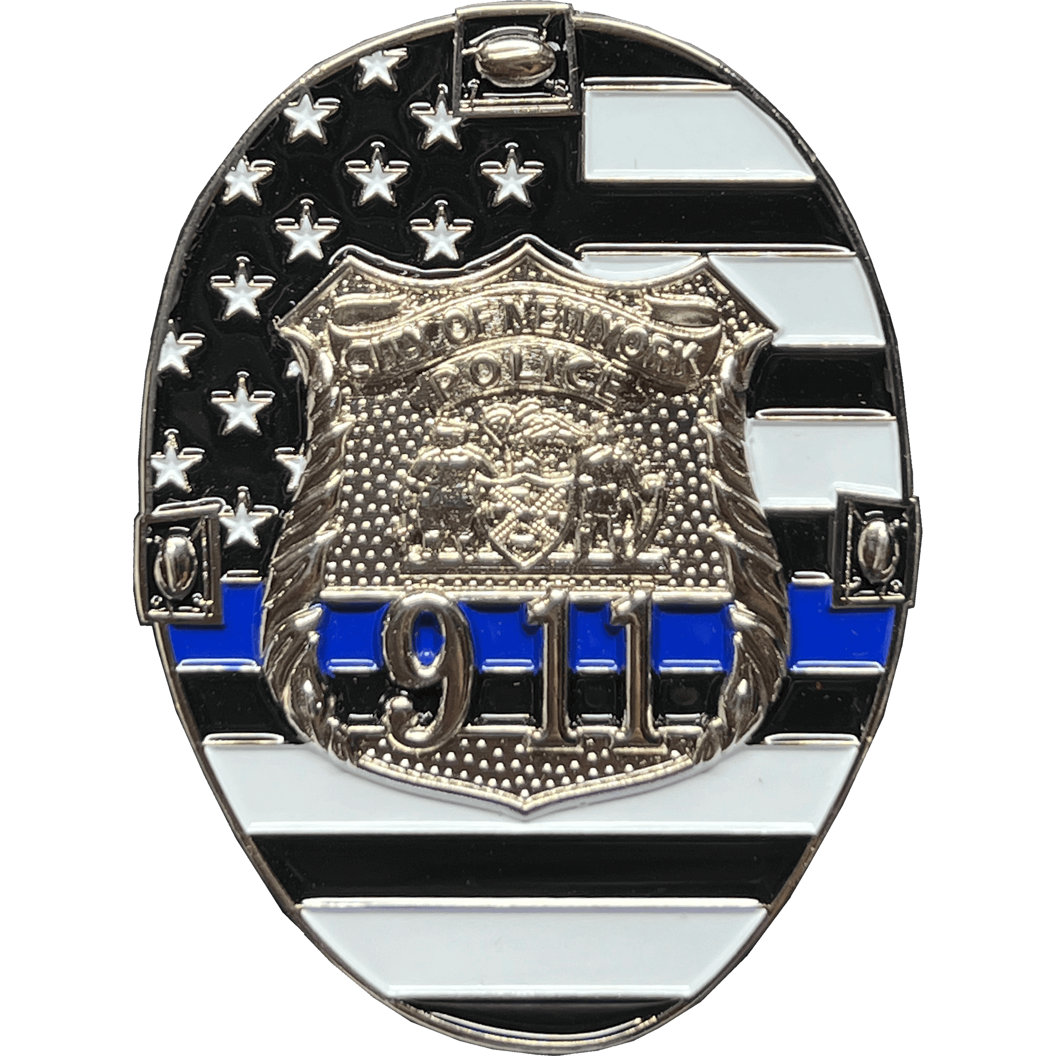 EL11-006 New York City Police Officer Jason Voorhees Challenge Coin Friday the 13th Movie Poster NYPD - 