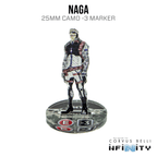 Infinity 3D Markers: Naga (25mm Camo -3) - Camo -3 / A